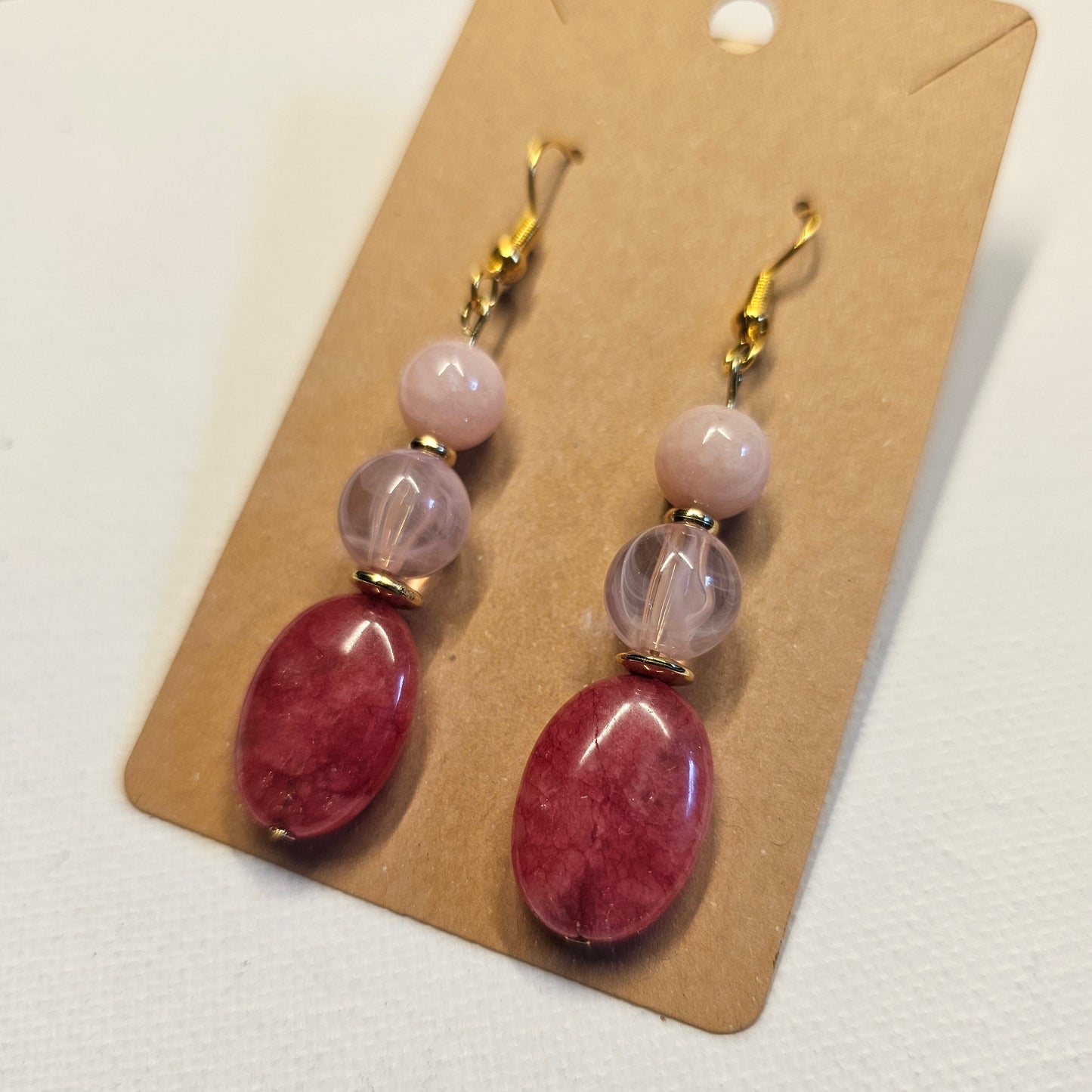 Shades Of Pink Earrings