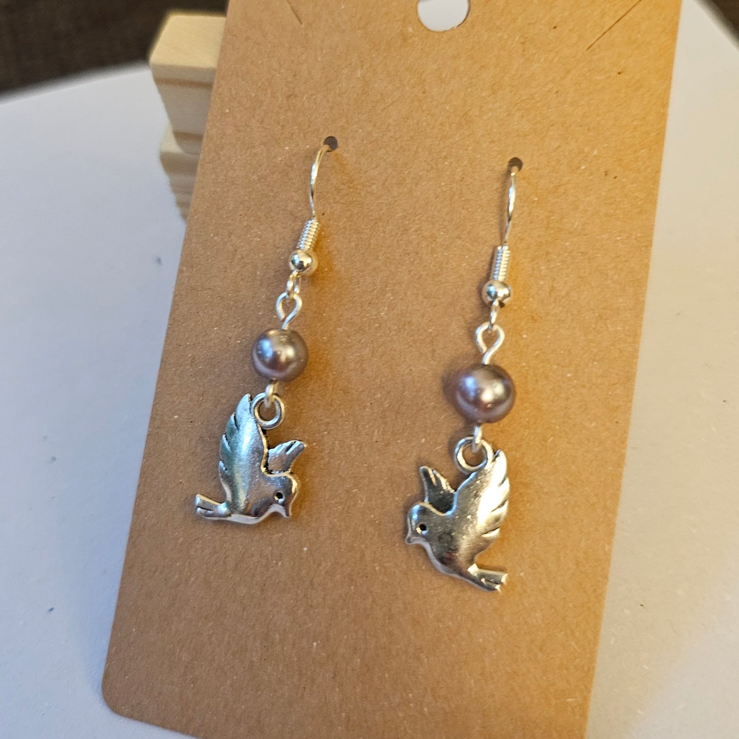 Flying Dove Earrings