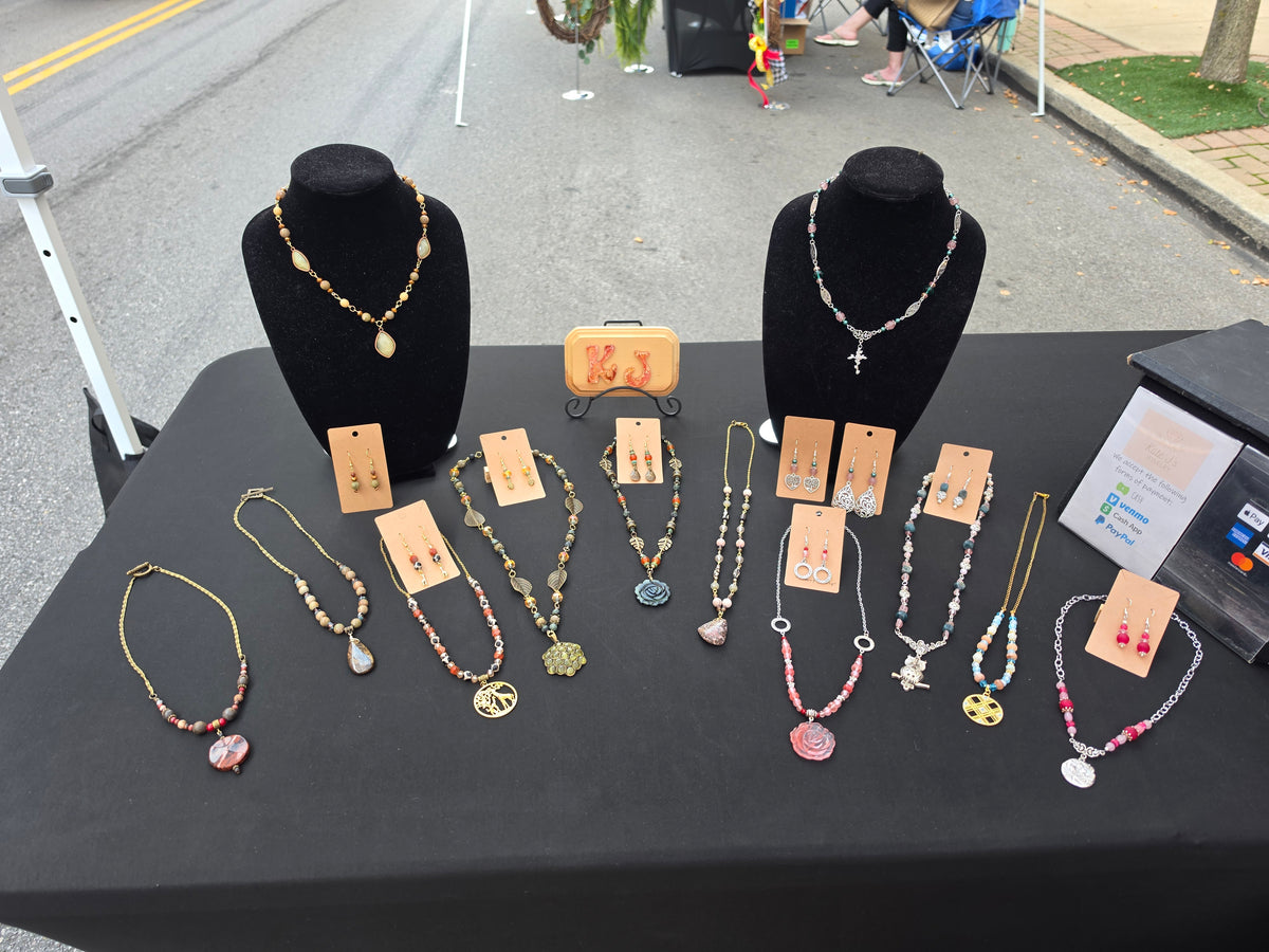 Deluxe Beaded Necklaces and Earrings