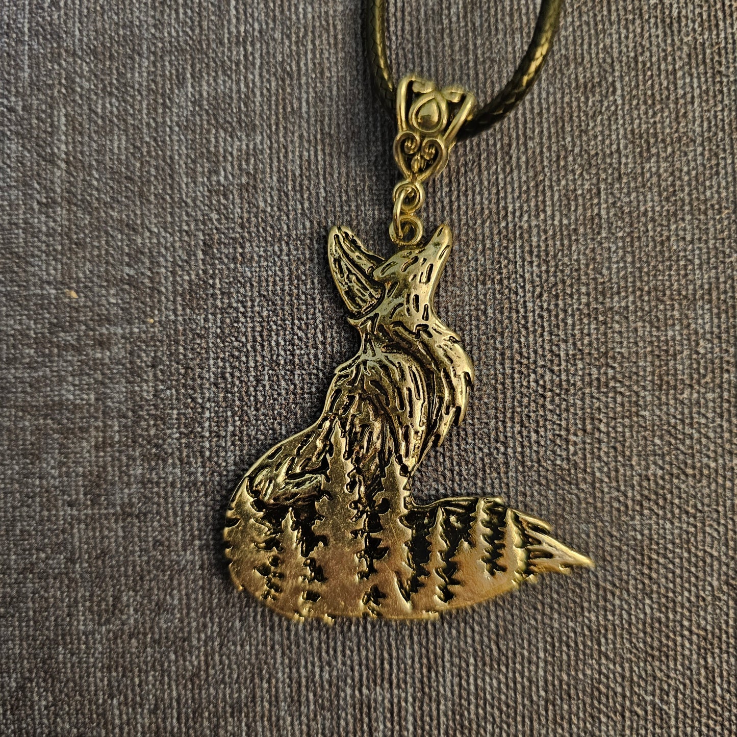 Forest Wolf Necklace