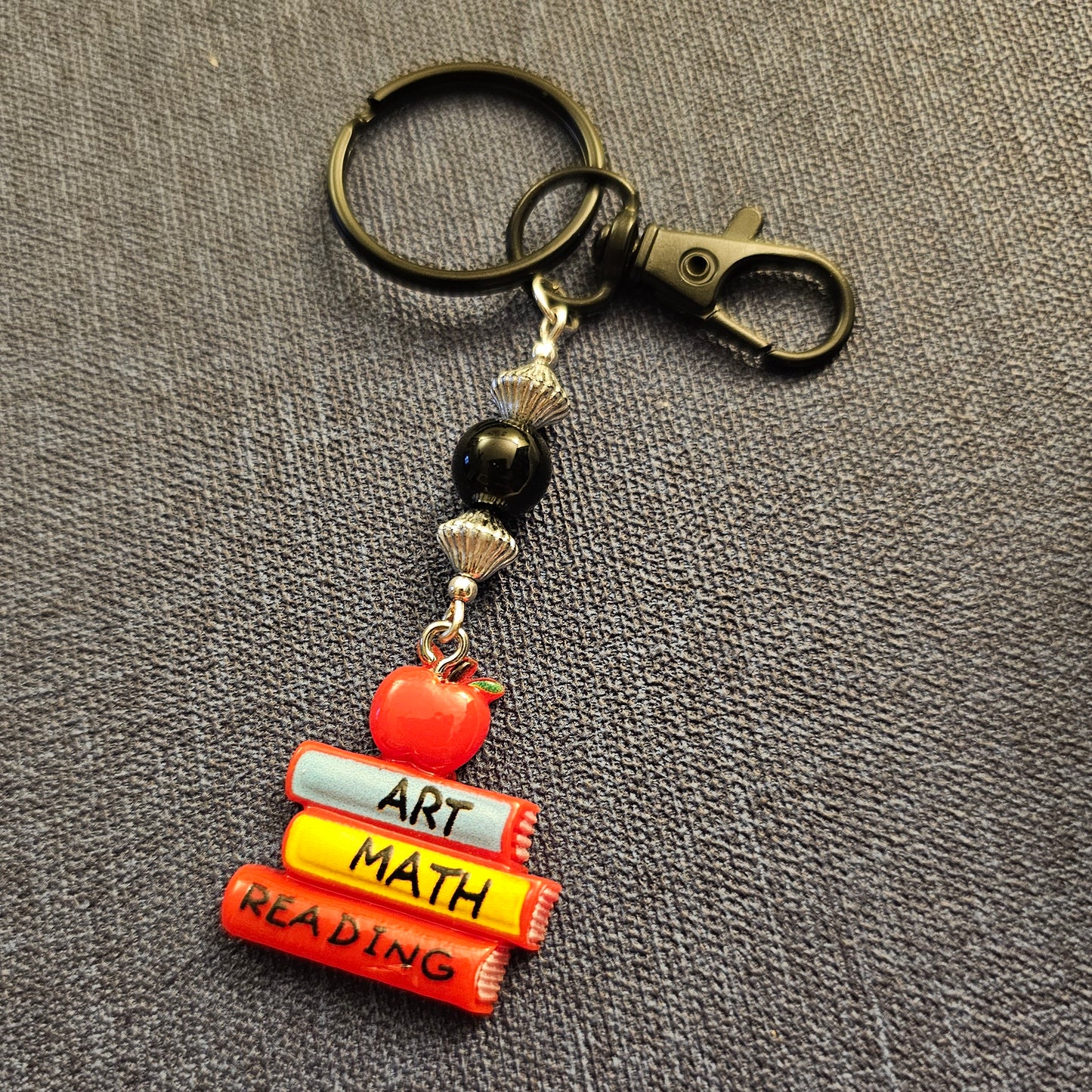 "Schoolbook" Keychain / Purse Charm