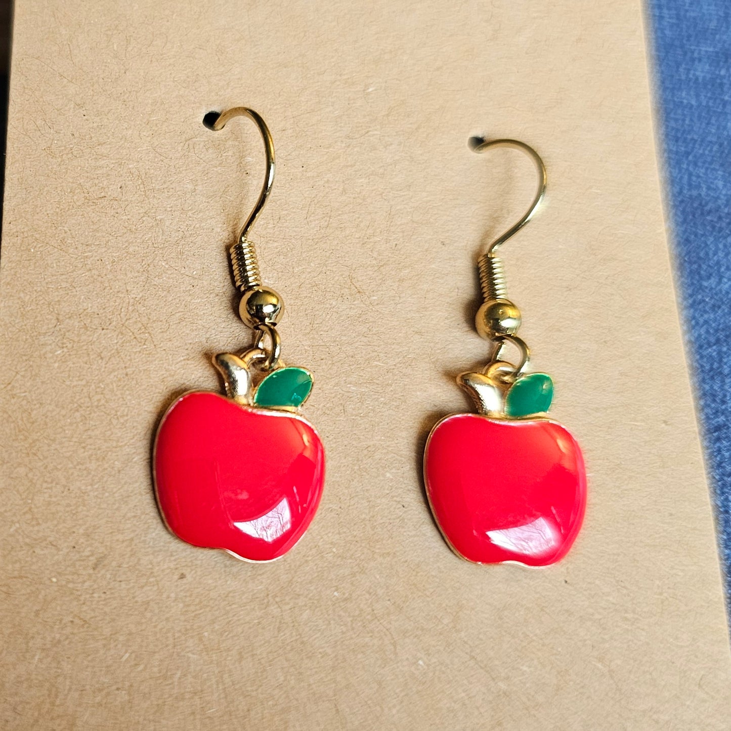 "Apple For The Teacher" Earrings