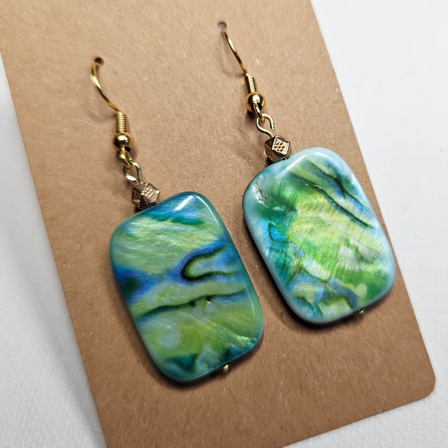 "Water Lilies" Earrings 2