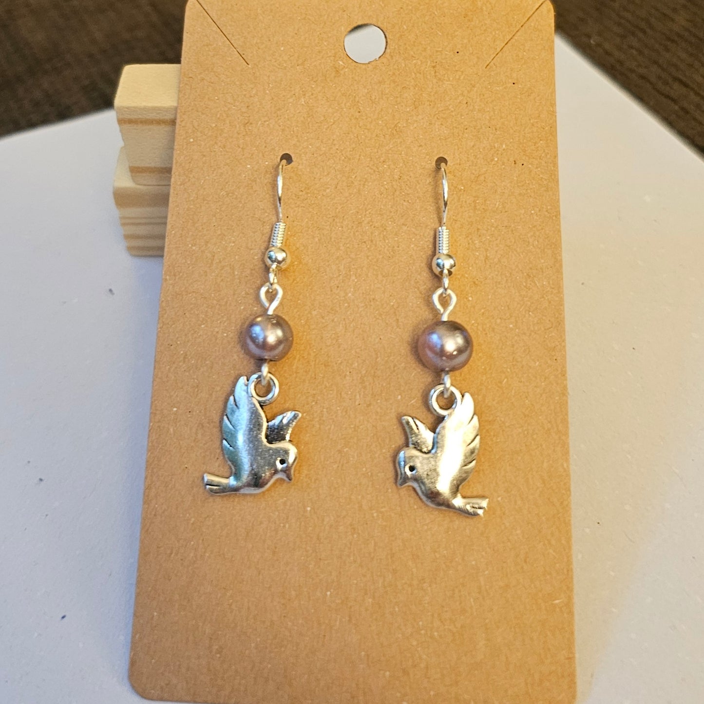 Flying Dove Earrings