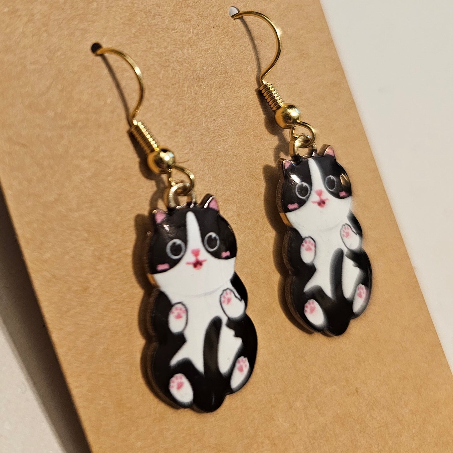 Cat Earrings 1