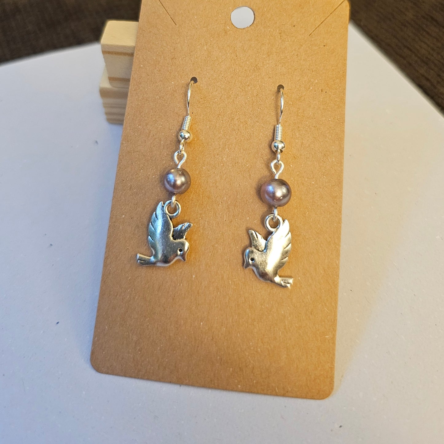 Flying Dove Earrings