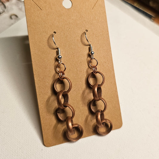Linked Chain Earrings