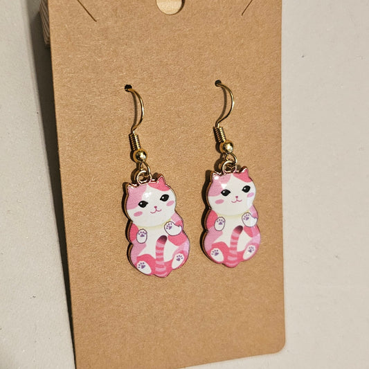 Cat Earrings 5