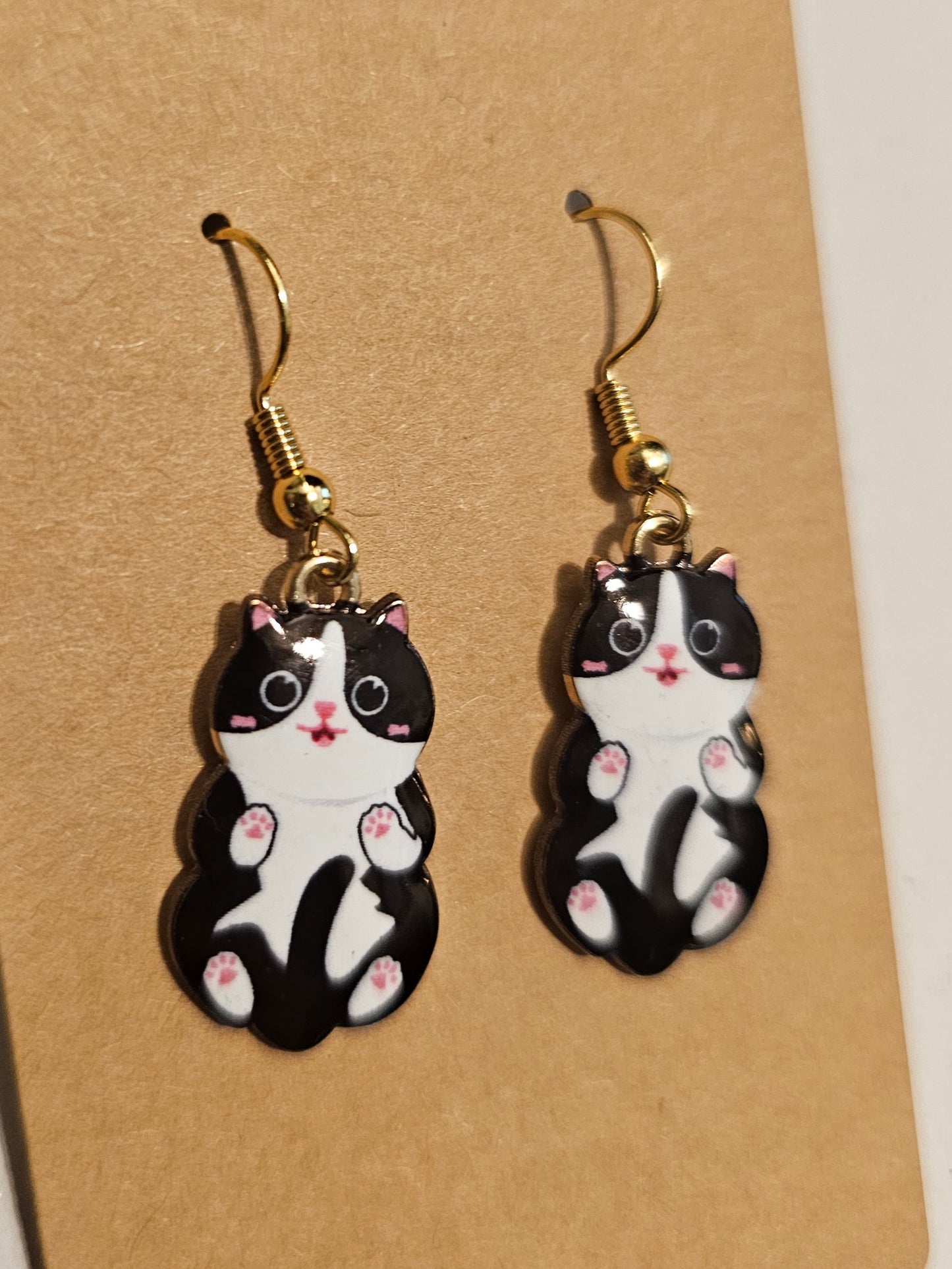 Cat Earrings 1